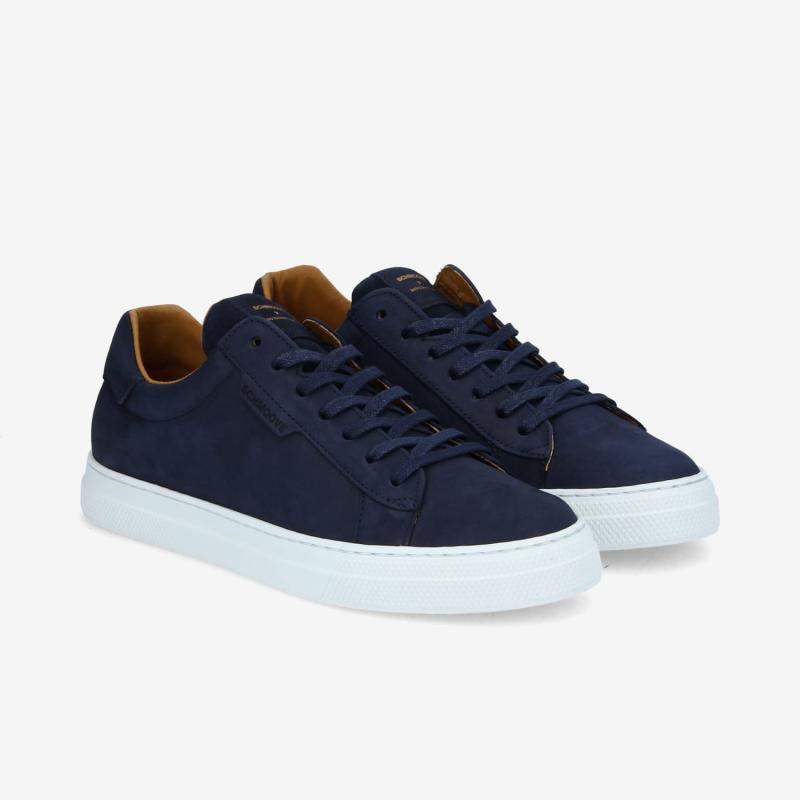 SPARK CLAY - NUBUCK -  BLEU MARINE